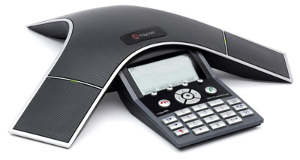 Click for large view of SoundStation IP 7000 conference speaker phone.